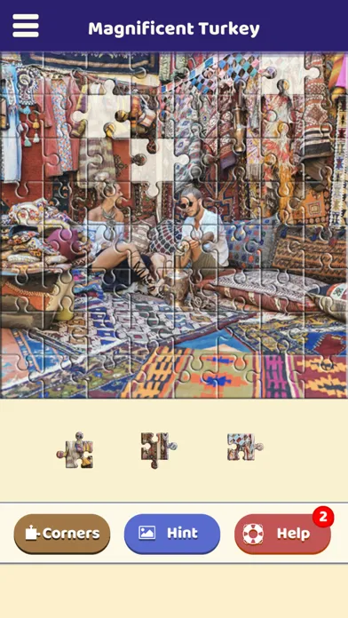Screenshot di Magnificent Turkey Puzzle
