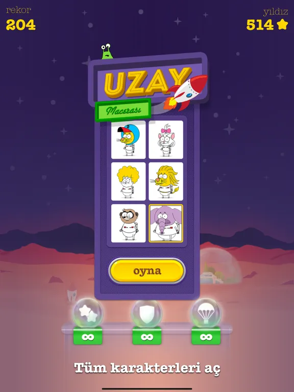 Capturas de tela do Kral Şakir - Uzay Macerası iPad 