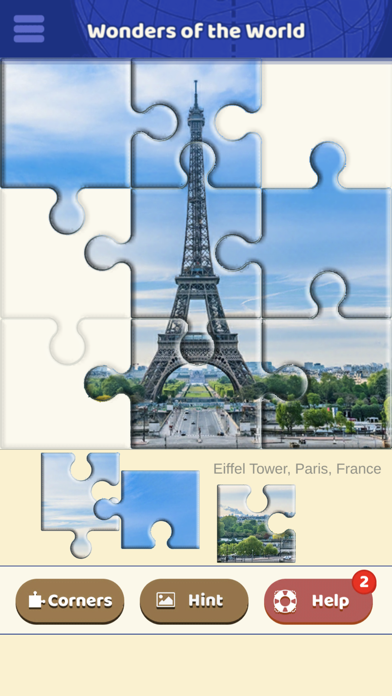 Wonders of the World Puzzle应用截图