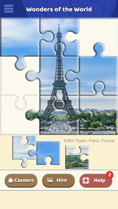 Wonders of the World Puzzle应用截图