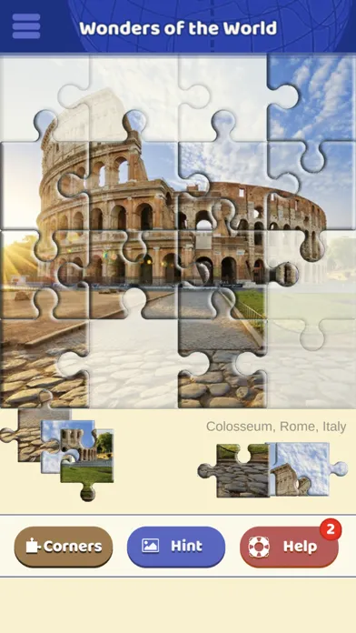 Wonders of the World Puzzle应用截图
