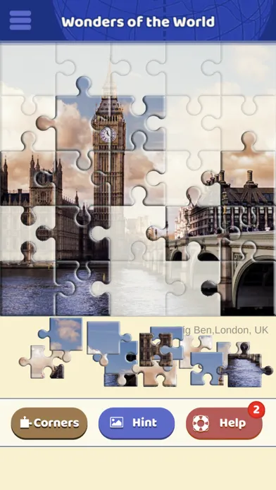 Wonders of the World Puzzle应用截图