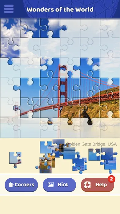 Wonders of the World Puzzle应用截图