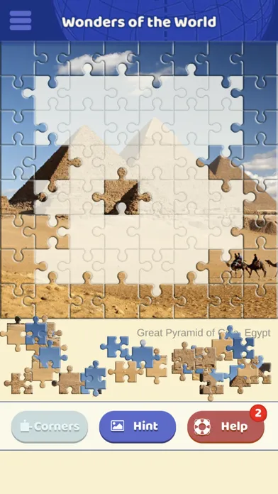 Wonders of the World Puzzle应用截图