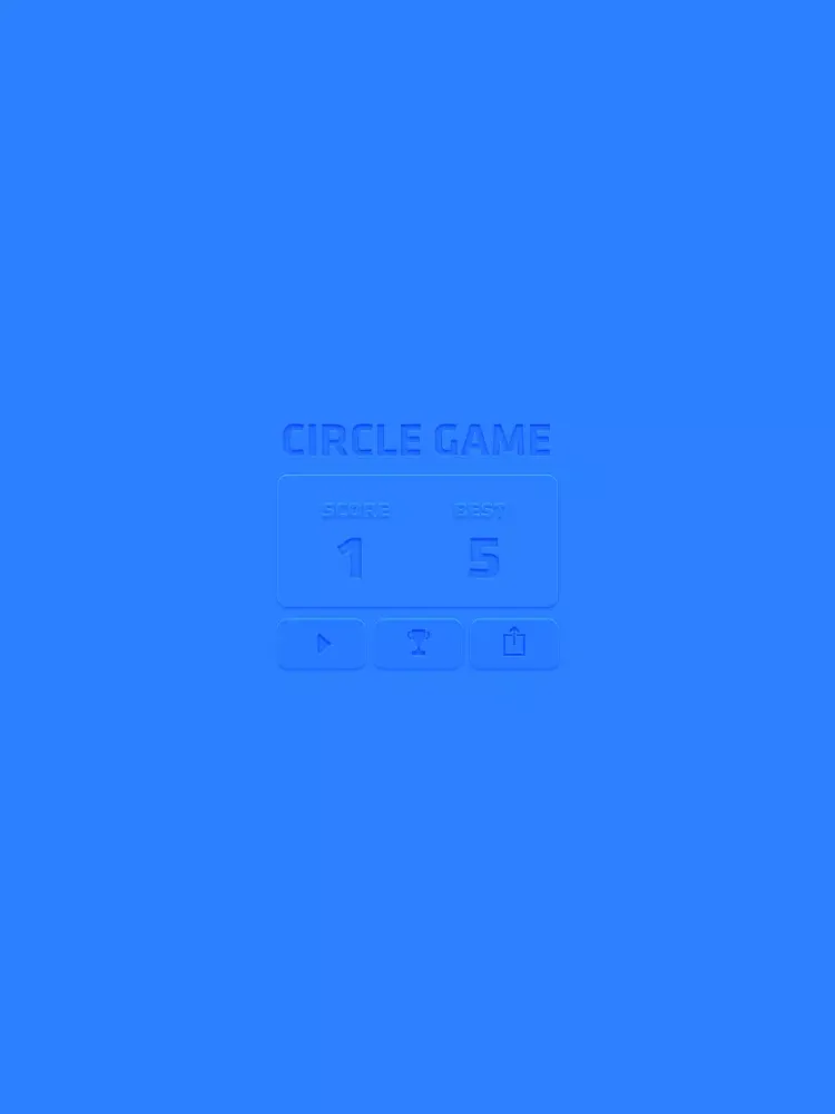 Circle Game - Test Your Reflex iPad  سکرین شاٹس