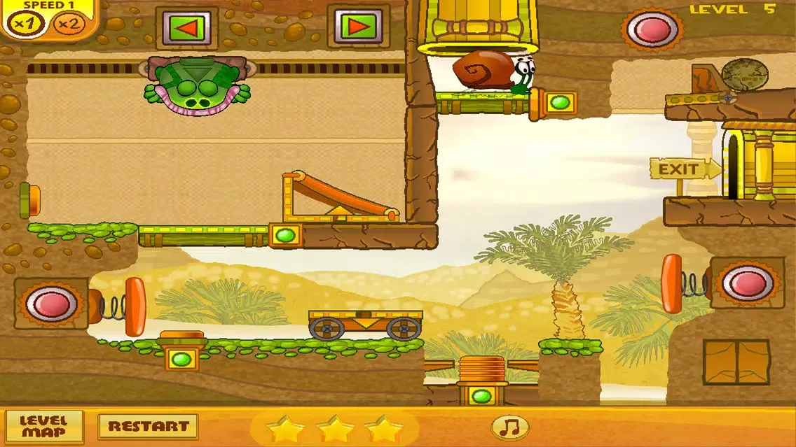 Screenshot di Egypt adventure - Snail Escape
