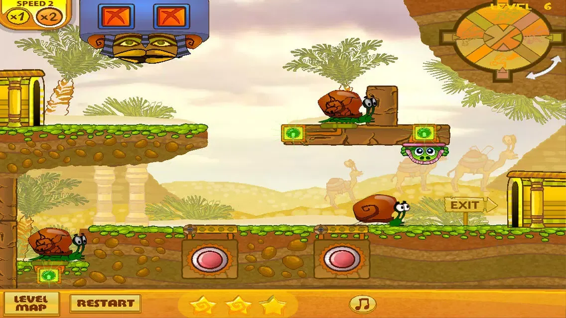 Screenshot di Egypt adventure - Snail Escape