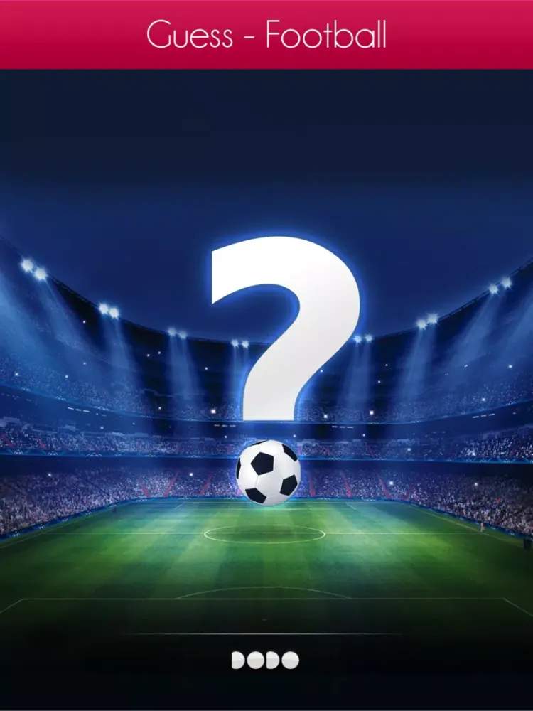 Ảnh chụp màn hình của Guess - Football iPad 