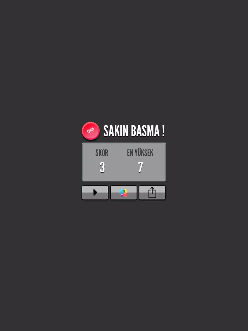 Sakın Basma iPad  स्क्रीनशॉट