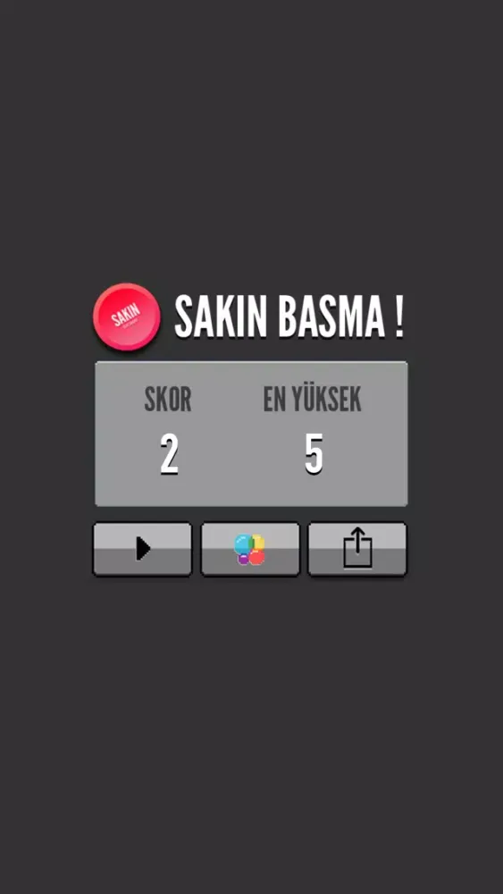 Sakın Basma应用截图