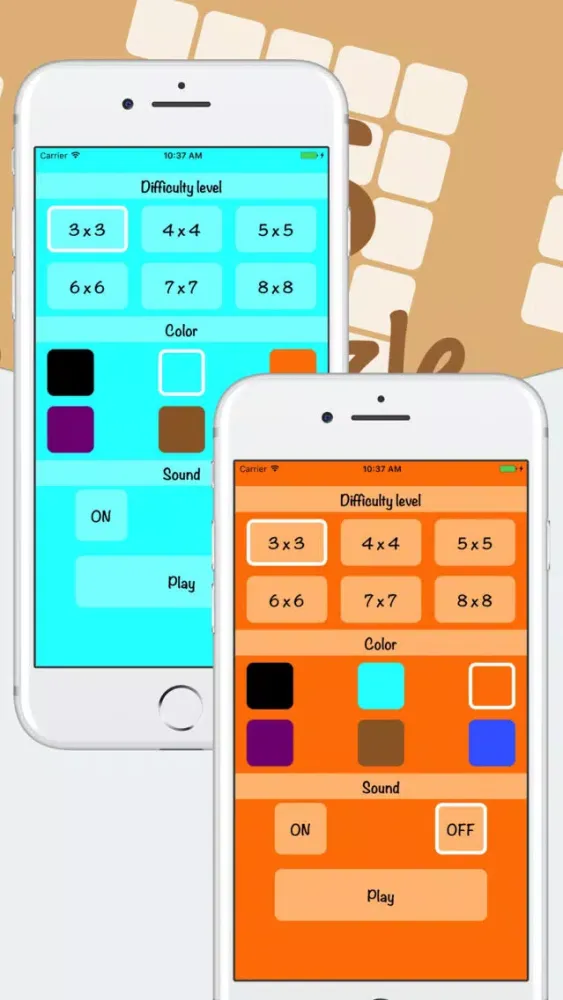 Game of 15-puzzle Screenshots