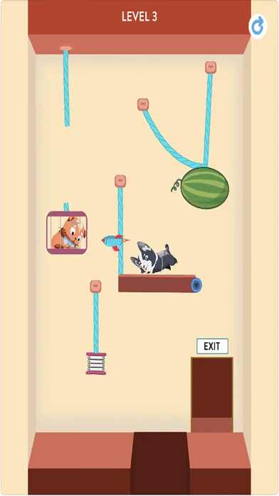 Tangkapan layar Dogs Vs Cats: Draw to Save