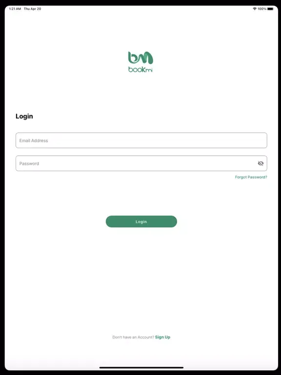 Zrzuty ekranu Bookmi Nigeria iPad 