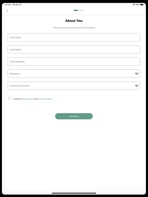 Zrzuty ekranu Bookmi Nigeria iPad 