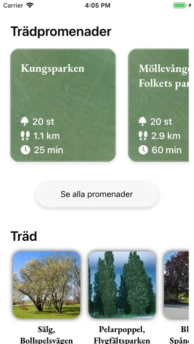 Tangkapan skrin Träd i Malmö