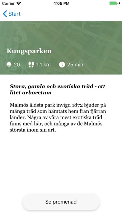 Tangkapan skrin Träd i Malmö