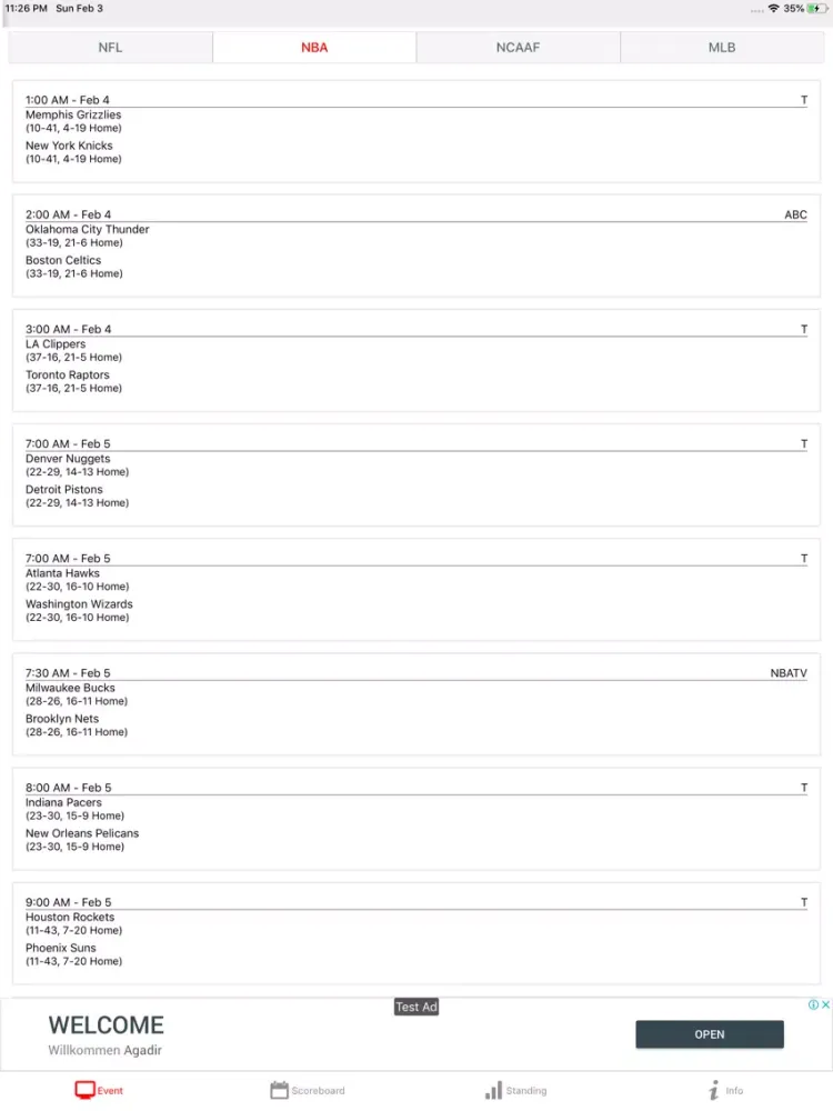 Dofu NFL Football and more iPad 應用截圖