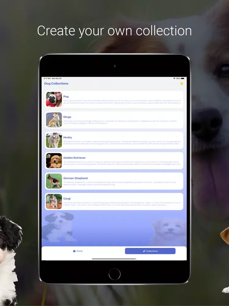 Capturas de tela do Dog Scanner - Puppy ID iPad 