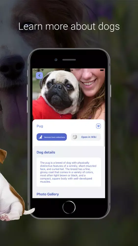 Capturas de tela do Dog Scanner - Puppy ID