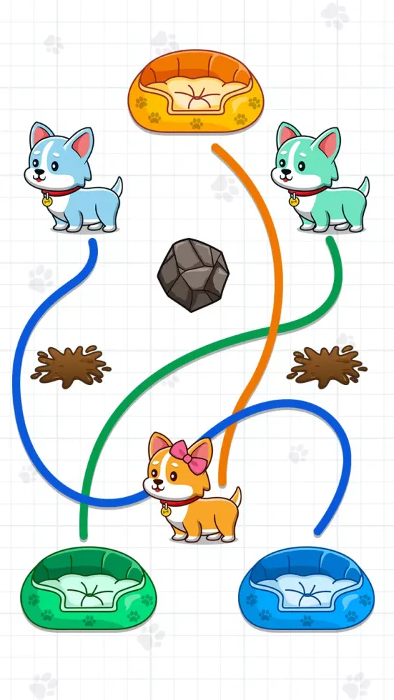 Dog Rush: Draw Puzzle Screenshots