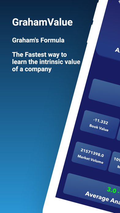Capturas de pantalla de Fair Market Value: GrahamValue
