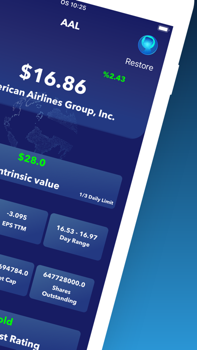 Capturas de pantalla de Fair Market Value: GrahamValue