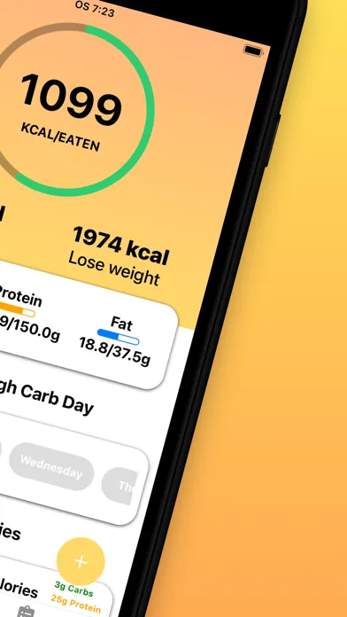 Carbner: Carb Cycling Counter Screenshots