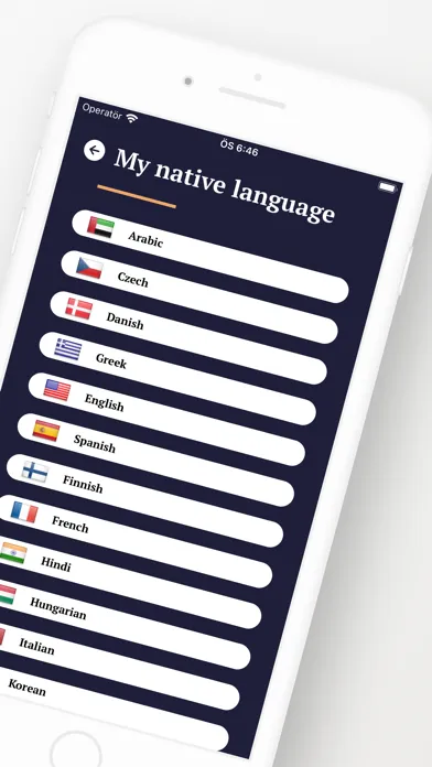 Capturas de tela do Floword Easy Language Learning