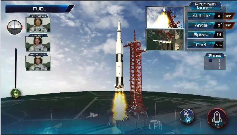 Apollo 11 Space Flight Agency Screenshots