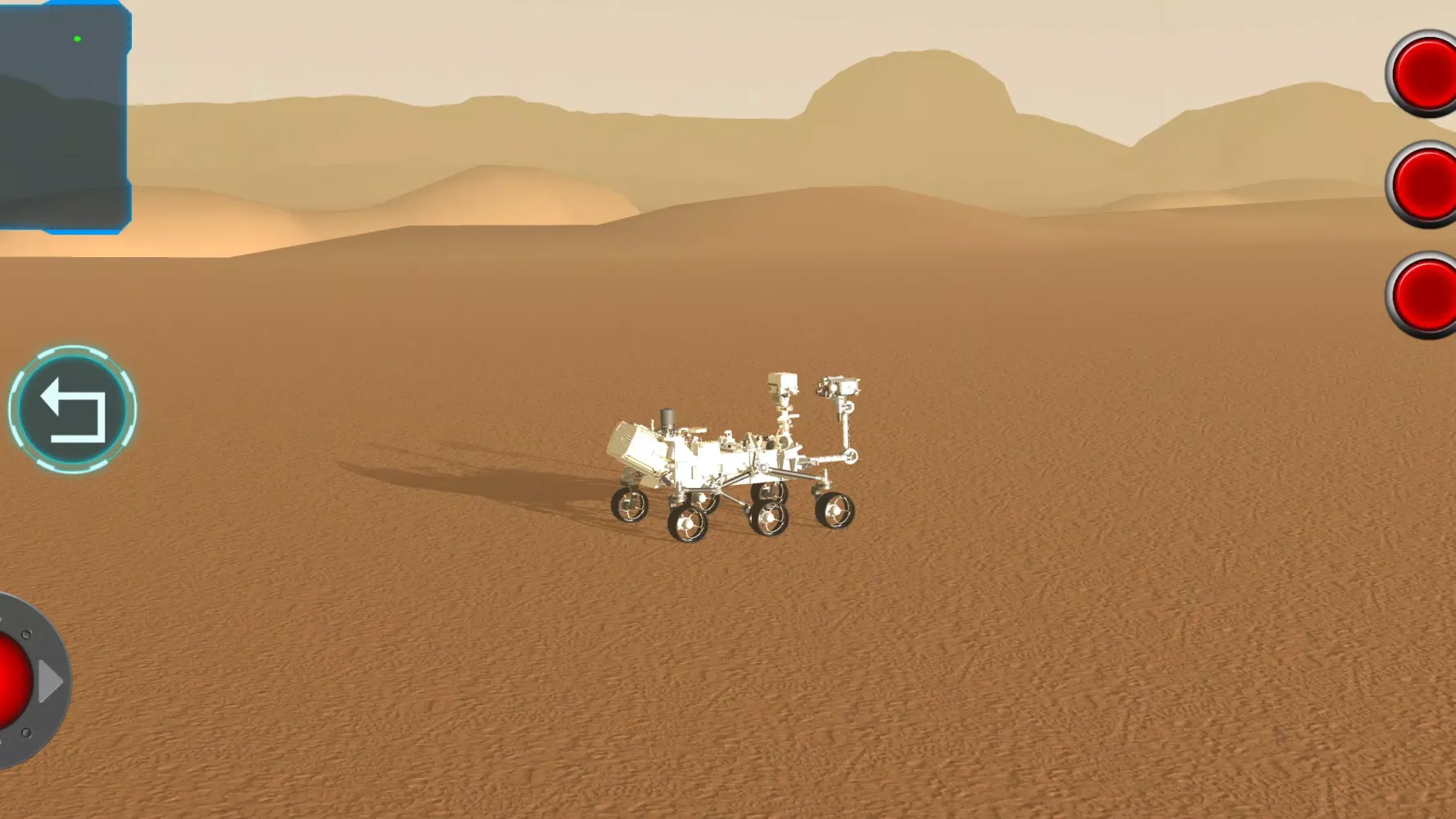 Screenshot di Mars Perseverance 3D Simulator