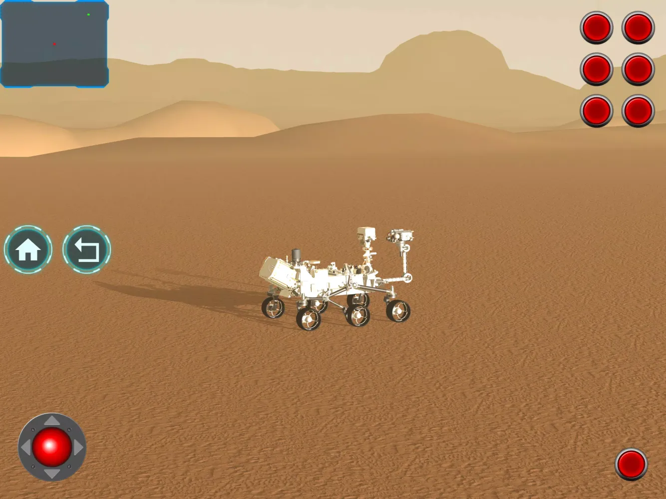 Screenshot di Mars Perseverance 3D Simulator