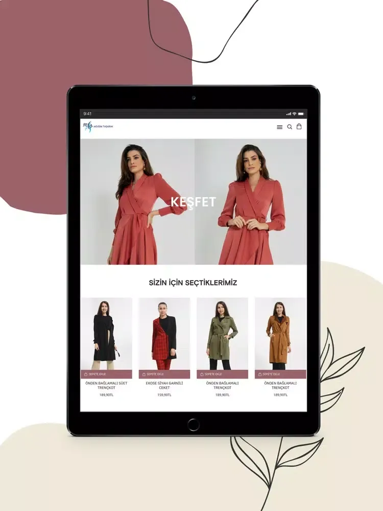 Mevsim Tasarım iPad  스크린샷