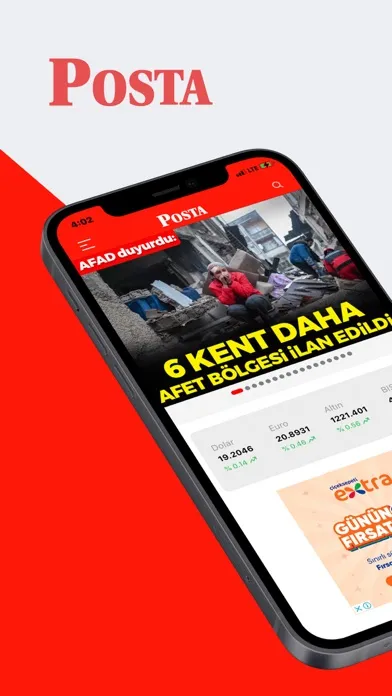 Ảnh chụp màn hình của Posta