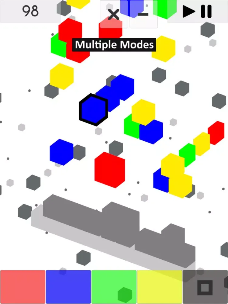 Cubefall - Stack & Pop iPad  سکرین شاٹس
