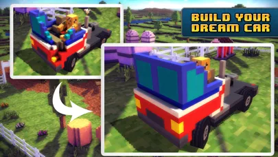 Tangkapan skrin Blocky Roads