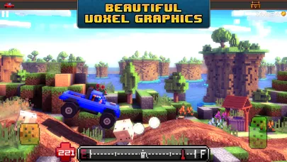 Tangkapan skrin Blocky Roads