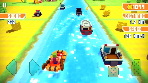 صور Blocky Highway: Traffic Racing