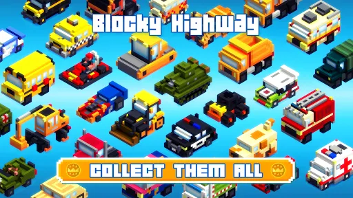 صور Blocky Highway: Traffic Racing