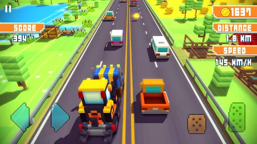 صور Blocky Highway: Traffic Racing