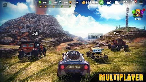 Captures d'écran de OTR - Offroad Car Driving Game