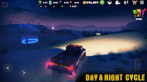 Captures d'écran de OTR - Offroad Car Driving Game