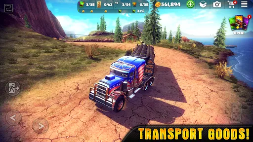 Captures d'écran de OTR - Offroad Car Driving Game
