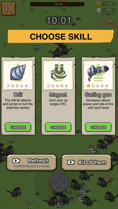 Doge Survivor.io Screenshots