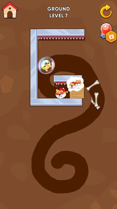 Capturas de tela do Connect The Dogs: Draw Puzzle