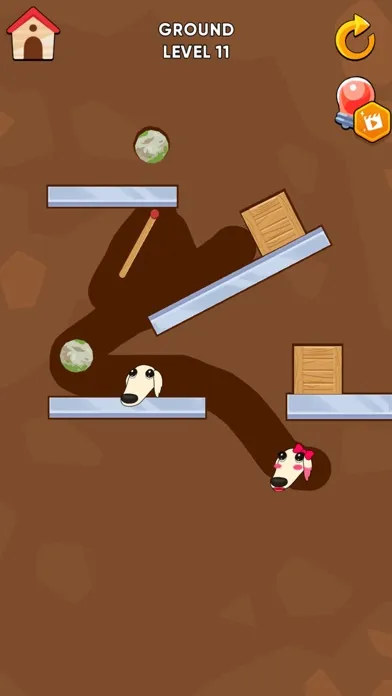 Capturas de tela do Connect The Dogs: Draw Puzzle