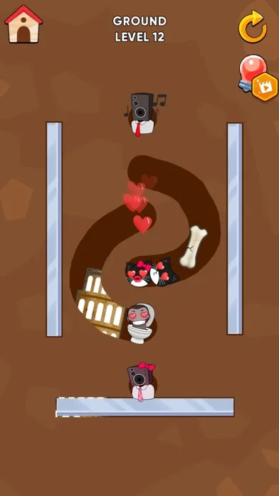 Capturas de tela do Connect The Dogs: Draw Puzzle