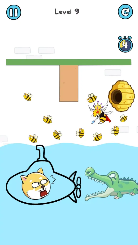 Doge Rescue: Draw To Save スクリーンショット