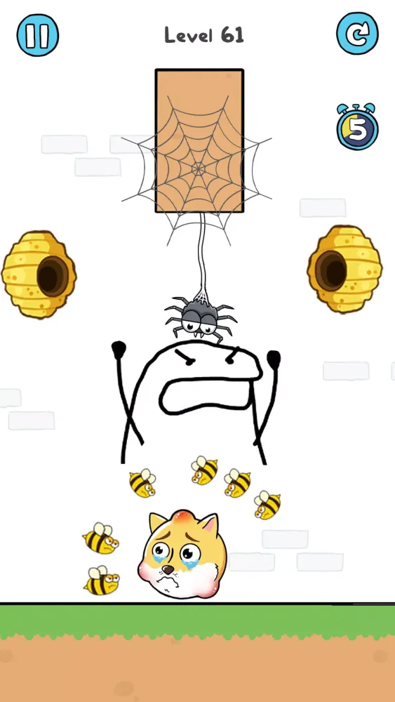 Doge Rescue: Draw To Save スクリーンショット