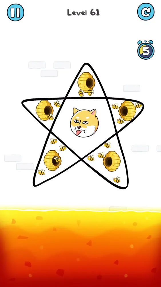 Doge Rescue: Draw To Save スクリーンショット