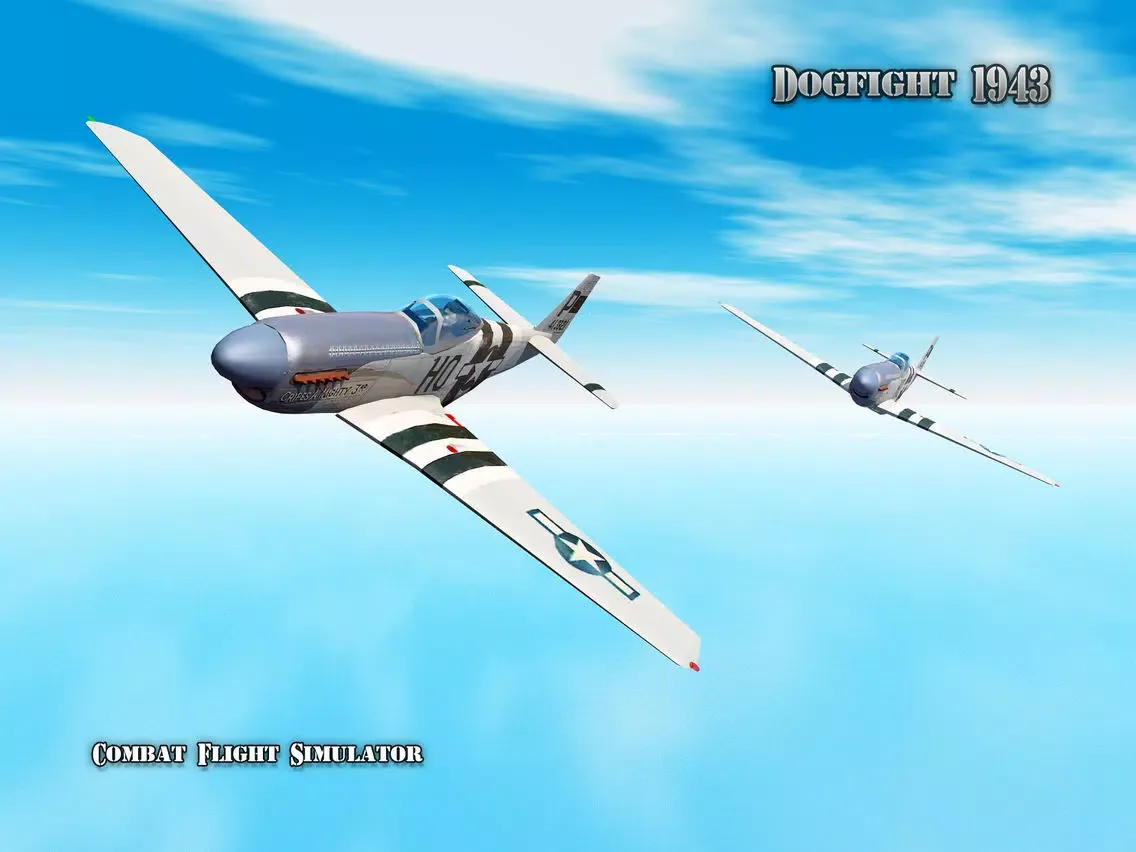 Dogfight 1943 Combat Flight Simulator iPad 應用截圖